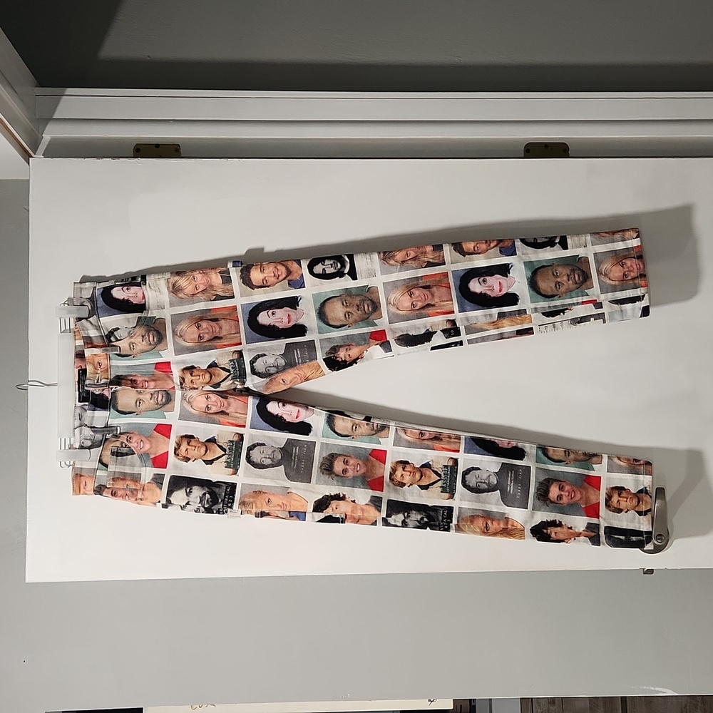 RARE Absent America's Sweethearts Mugshot Pants Jeans Size 30 Streetwear